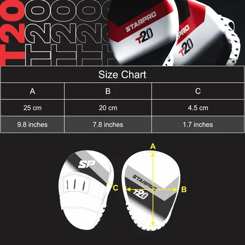 Miniatura 2 de Starpro - Manoplas de boxeo premium - Almohadillas de boxeo, guantes de boxeo, almohadillas de boxeo y guantes de entrenamiento, manoplas de Azul