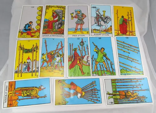 Miniatura 6 de Rider-Waite Cartas de Tarot Originales
