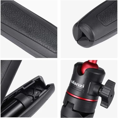 Miniatura 6 de ULANZI MT-08 Barra de extensión trípode Mini Selfie Stick trípode mango agarre para iPhone 11 Pro Max Samsung cámara Sony Canon Nikon Vlogging