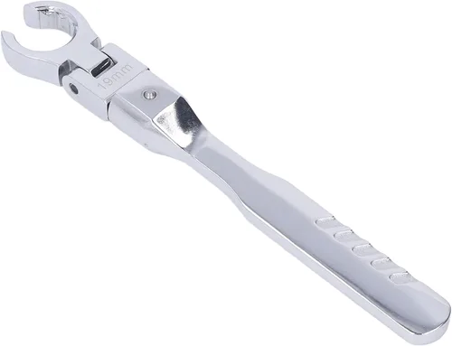 Miniatura 5 de Juego de llaves de trinquete giratorias de 180 grados, cabezales intercambiables, kit de herramientas de llave ajustable, 8 piezas de 0.354-0.748 in