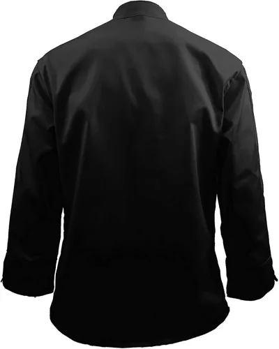 Miniatura 3 de Natural Uniforms Conjunto de uniforme de chef para hombre - Conjunto de abrigo y pantalones cargo de chef