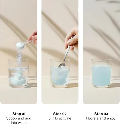 Miniatura 9 de KEY NUTRIENTS Electrolitos multivitamínicos en polvo sin azúcar - Polvo de electrolito de frambuesa azul dulce - Suplemento de resistencia y energía
