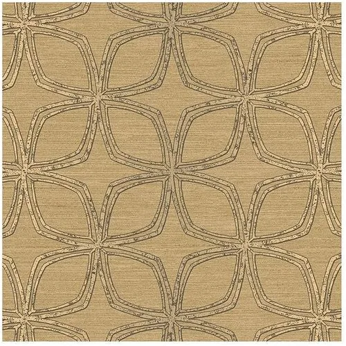 CONCORD WALLCOVERINGS ™ SH34553 - Papel tapiz texturizado geométrico con rombos, marrón dorado, 21 pulgadas x 33 pies (56 pies cuadrados), SH34553