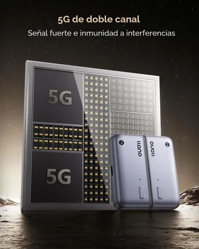Miniatura 8 de llano Transmisor y receptor HDMI inalámbrico tipo C S850, 50M, entrada de decodificación Ultra 4K 1080P @60Hz, Plug & Play 5G+2.4G y audio