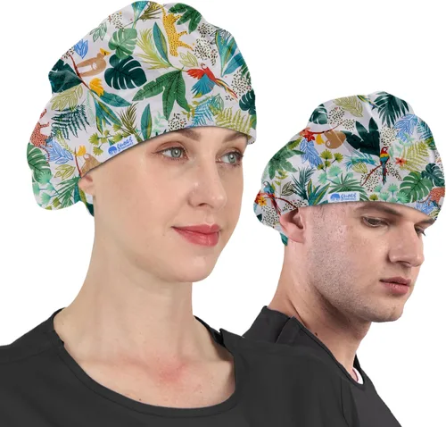 Miniatura 94 de GUOER Sombrero Bouffant Gorra Talla única Multicolor