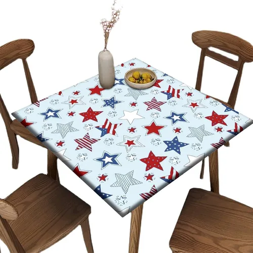 Miniatura 29 de Mantel ajustable con diseño de girasol redondo, borde elástico amarillo, mantel de poliéster para interiores y exteriores, fiesta, cena, patio