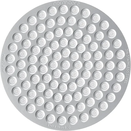 Miniatura 10 de Normcore 58,5mm Ultra-delgado 0,2 mm Pantalla de Disco - Pantalla de Ducha Inferior - Filtro de Café Metálico Reutilizable para Portafiltro de 58mm