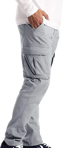 Miniatura 2 de EELHOE Men Cargo Pants Lightweight Ripstop Relaxed Fit Trousers Outdoor Hiking Casual Bottom Pant with Multi Pockets