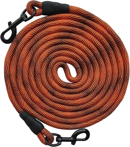 Miniatura 16 de BTINESFUL Correa de Amarre para Perro, Cuerda de Control Correa de Cuerda Larga, 8ft 12ft 20ft 30ft 50ft 75ft Correa para Perros de Patio - Perros