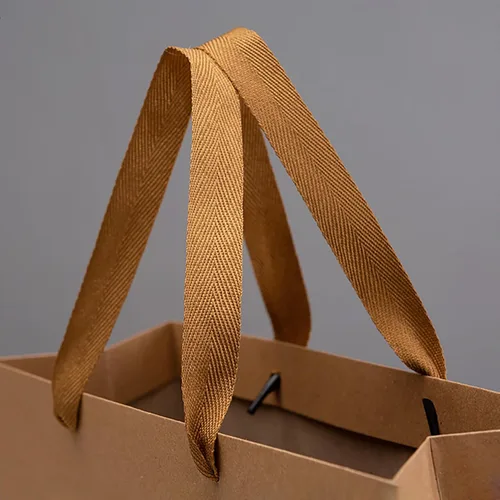 Miniatura 6 de Bolsa de regalo de papel kraft pequeña con fondo cuadrado con asas (kraft natural, 4 x 4 x 4 pulgadas, 10 unidades)