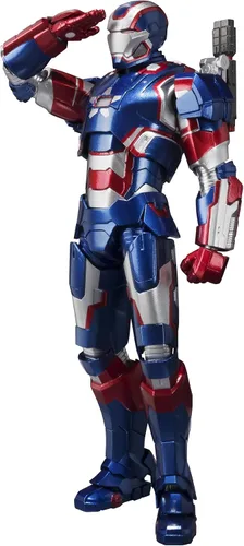 TAMASHII NATIONS Bandai S.H. Figuarts Iron Patriot Iron Man 3 Figura de acción