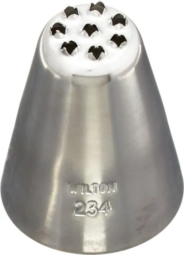 Wilton Nº 234 Punta decorativa de apertura múltiple, multicolor