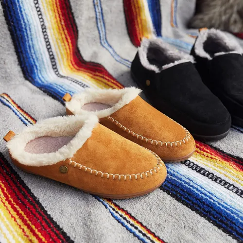 Miniatura 2 de Dearfoams Alpine Bern - Pantuflas tipo zueco para mujer