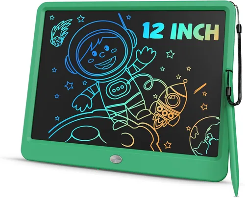 Miniatura 15 de TEKFUN - Tableta de escritura LCD para niños, ideas de regalos para adolescentes y niños, juguetes educativos para niños de 8, 7, 6, 5, 4, 3 años