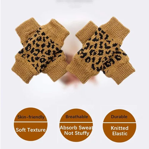 Miniatura 2 de ROZKITCH Manga de compresión para perro, 2 piezas de pierna delantera y 2 rodillas de pierna trasera, envoltura para codo de perro, protector