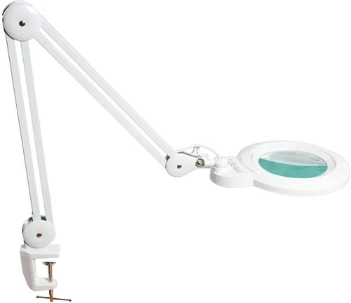 Neatfi XL Bifocals - Lámpara de aumento LED de 1,200 lúmenes con abrazadera, 3 modos de luz, control de temperatura de color correlacionado