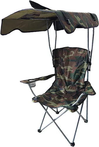 Miniatura 13 de Camping Folding Chair with Canopy Outdoor Portable Beach Canopy Outdoor Fishing Portable Sun Shade Folding Oxford Fabric Black 50 * 50 * 90/120CM