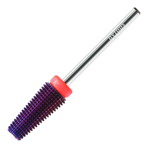 Miniatura 21 de 24mm Super Largo 5 en 1 Brocas de taladro para uñas, Broca cónica cruzada de carburo, Brocas de taladro de rotación bidireccional de 3/32