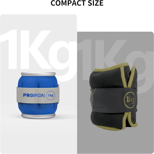 Miniatura 5 de PROIRON Ankle Weights for Women, Leg Weights for Men, Ankle and Wrist Weights 2/4/6/8LBS，Reflective Arm Weights for Jogging，Gymnastics，Aerobics