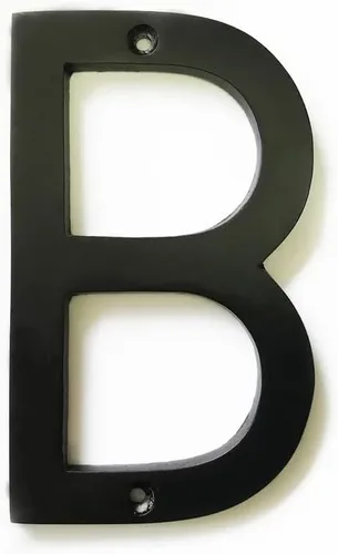 Miniatura 33 de NACH Números de casa flotantes, números de casa negros de aluminio de 6 pulgadas para exteriores, número 5, números de puerta con accesorios
