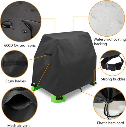 Miniatura 3 de Cubierta para mesa de agua para niños, resistente al aire libre, 600D, impermeable, anti-UV, a prueba de polvo, para niños, compatible con Step2