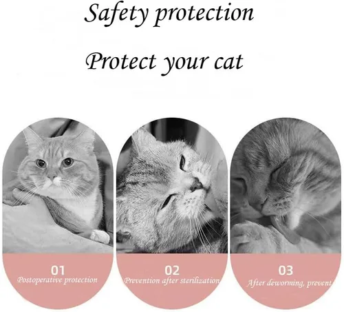 Miniatura 6 de Traje de recuperación para gatos, enterizo para gatos después de la cirugía, esterilización quirúrgica, heridas abdominales, enfermedades