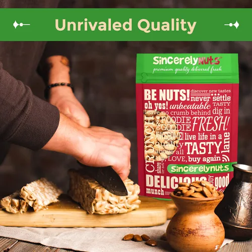 Miniatura 6 de Sincerely Nuts Almendras enteras sin sal tostadas sin cáscara - Bolsa de 2 libras - Increíblemente sabrosas - Selladas para mantener la frescura