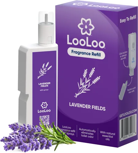 Miniatura 11 de Loo Loo - Recambios de ambientador de inodoro sin tacto, aceites esenciales naturales, eliminador de olores de inodoro, desodorante de baño