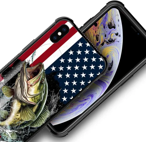 Miniatura 15 de DAIZAG Compatible con iPhone 13 Pro Max, Funda de TPU Protectora Anti-Arañazos Todo En Uno, Fundas para Hombre Mujer - Motivo de Madera Americana