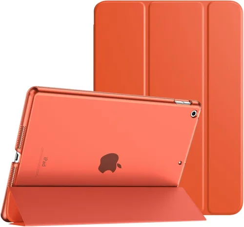 Miniatura 11 de TiMOVO Funda inteligente delgada para iPad 10.2 para iPads de 9ª/8ª/7ª generación, funda protectora translúcida de PC dura con soporte, color blanco