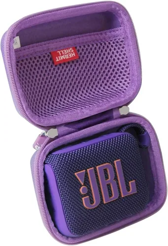 Miniatura 11 de Hermitshell Funda rígida de viaje para JBL Go 4 - Altavoz Bluetooth ultraportátil (negro, funda para JBL GO 4)