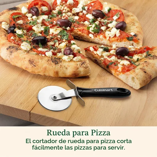 Miniatura 4 de Cuisinart CPS-445 juego de espátula y cortador de pizza