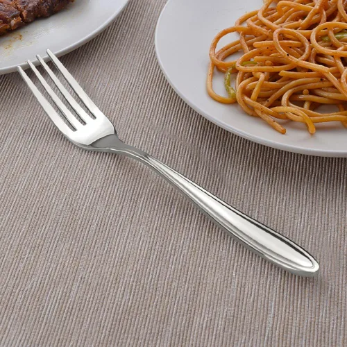Miniatura 5 de Jekiyo Tenedores de cena de acero inoxidable, 8 pulgadas, tenedor de mesa de 12 piezas