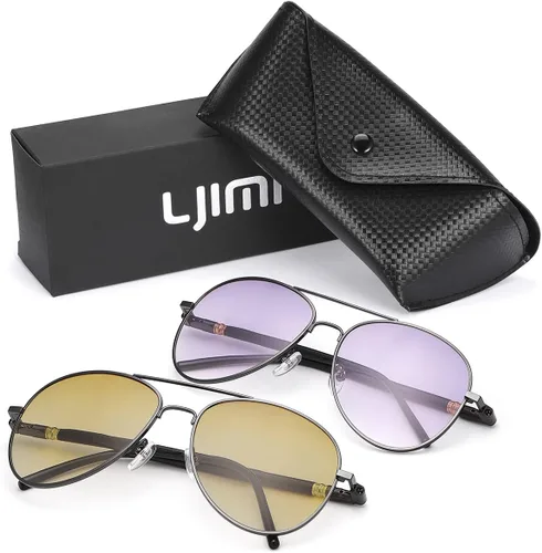 Miniatura 9 de YIMI Lentes de sol de lectura bifocales, bisagra de resorte, protección UV400, lentes de luz azul anti luz azul para hombres y mujeres, paquete de 2