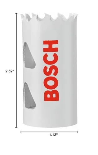Miniatura 9 de Bosch HBT100 Sierra perforadora bimetálica M42 de 1 pulgada