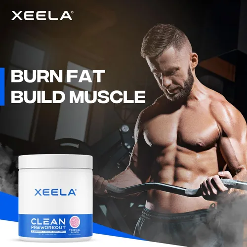 Miniatura 6 de XEELA Pre entrenamiento - Limpio y probado - Sin nerviosismo, seguro y natural - Aumenta la energía termogénica, la concentración y la resistencia