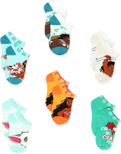 Miniatura 7 de Disney Princess Moana - Juego de 6 calcetines invisibles para niña