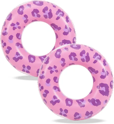 Flotador inflable para piscina, 2 piezas de 32 pulgadas, anillo de natación de alta calidad, flotadores de vinilo resistente para la playa, fiesta,