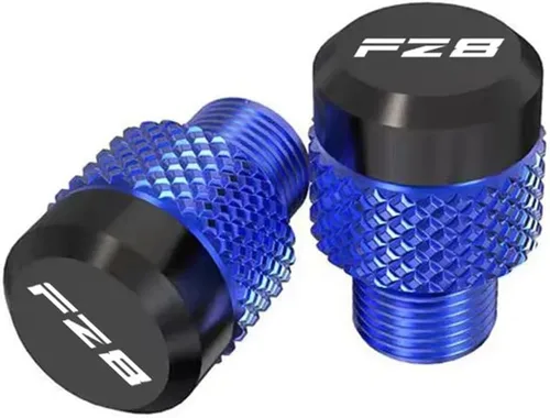 Miniatura 4 de Compatible with FZ8 FZ 8 2010-2014 2013 2012 2011 Motorcycle M10*1.25 Aluminum Screws Bolts Mirror Hole Plugs Cap(Black)
