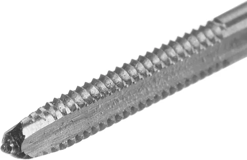 Miniatura 5 de uxcell Macho de la máquina #2-56 UNC Rosca 2B Clase 3 Flautas Tornillo de acero de alta velocidad roscado herramienta de roscar 5pcs