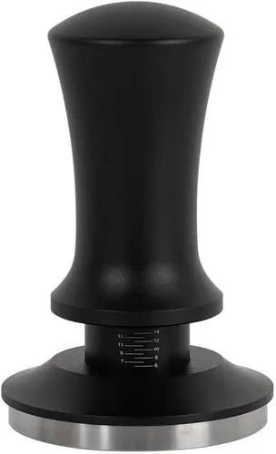 Miniatura 9 de watchget Tamper de café expreso de 2.087 in, con resorte, acero inoxidable, para barista, expreso, calibrado, con escala para máquina de café