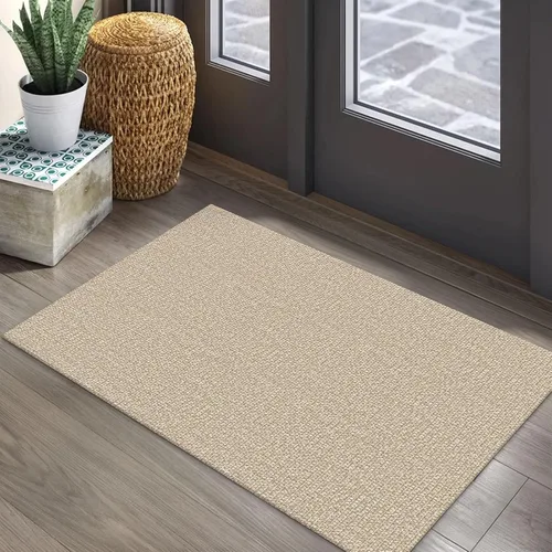 Miniatura 152 de EARTHALL Alfombra pequeña de 2 x 3 pies, lavable para entrada, antideslizante, trenzada, alfombra para puerta interior y exterior, alfombra tejida