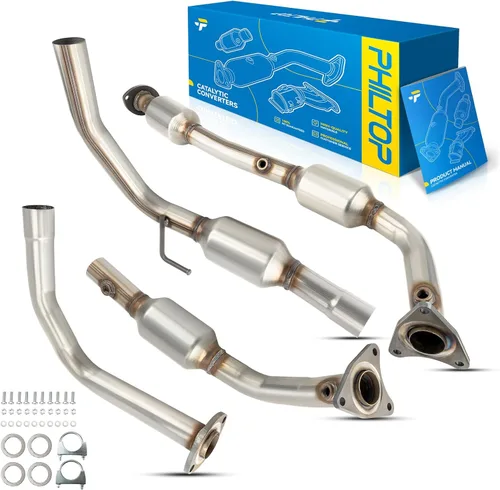Miniatura 39 de PHILTOP Kit de convertidor catalítico de alto flujo apto para 2001-2005 Civic 1.7L DX/GX/HX/LX/LX Special Edition/Value Package (modelos execept EX)