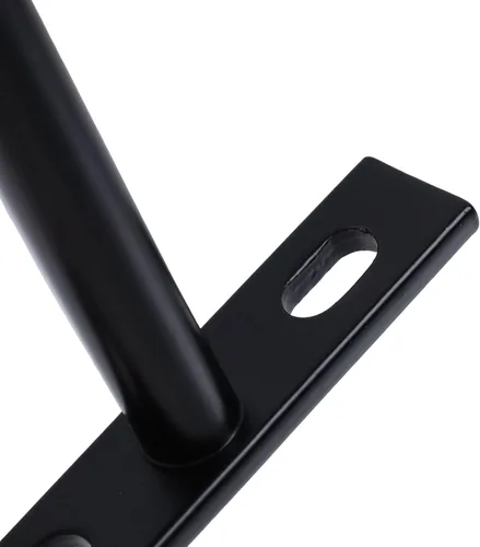 Miniatura 5 de Soportes flotantes para estantes de 3 pulgadas, resistentes y ocultos, color negro, soporte invisible para estantes de madera flotantes, 4