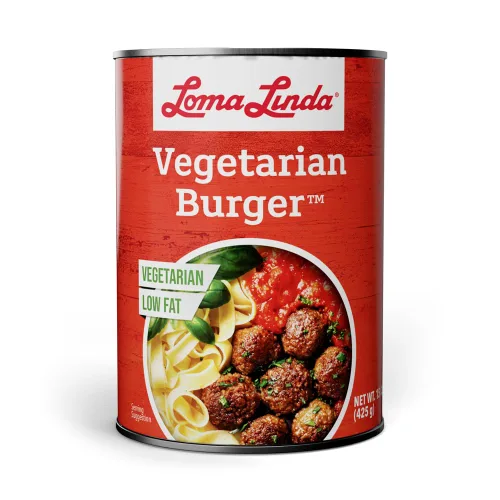 Miniatura 3 de Loma Linda - Carnes a base de plantas (hamburguesa vegetariana (15 oz.), paquete de 3