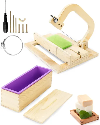 Miniatura 7 de UCEC Paquete de 2 herramientas de fabricación de jabón, alambre flexible para colgar suministros de fabricación de jabón en frío, herramienta