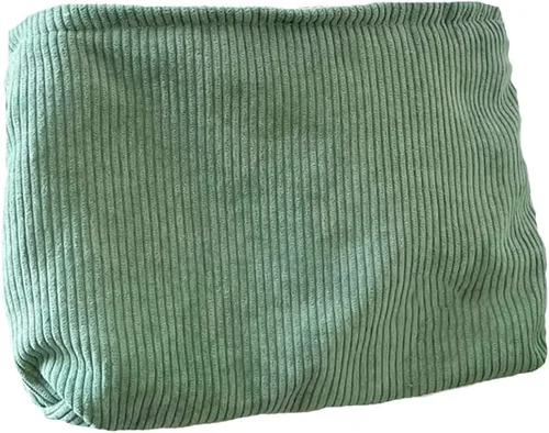 Miniatura 8 de SxoSyo Bolsas de cosméticos para mujer, bolsa de maquillaje grande, bolsa de viaje con cremallera, organizador de brochas de maquillaje para regalos