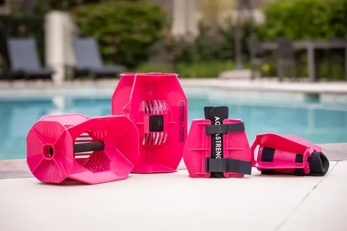 Miniatura 10 de Aquastrength Hydro-Tone - Sistema de ejercicio para piscina de cuerpo total Pesas de agua funcionales isocinéticas Construye músculo, fácil
