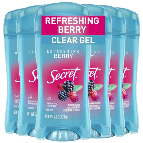 Secret Fresh Desodorante antitranspirante para mujer, protección transpirable contra el sudor y el olor durante 72 horas, frescura instantánea y