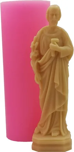 Miniatura 4 de Vela de jabón de silicona para hacer manualidades artesanales de chocolate y dulces, vela-02